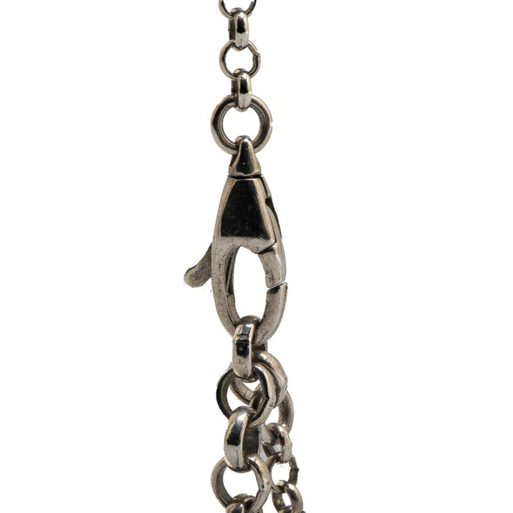 Interlocking G Pendant Necklace Sterling Silver