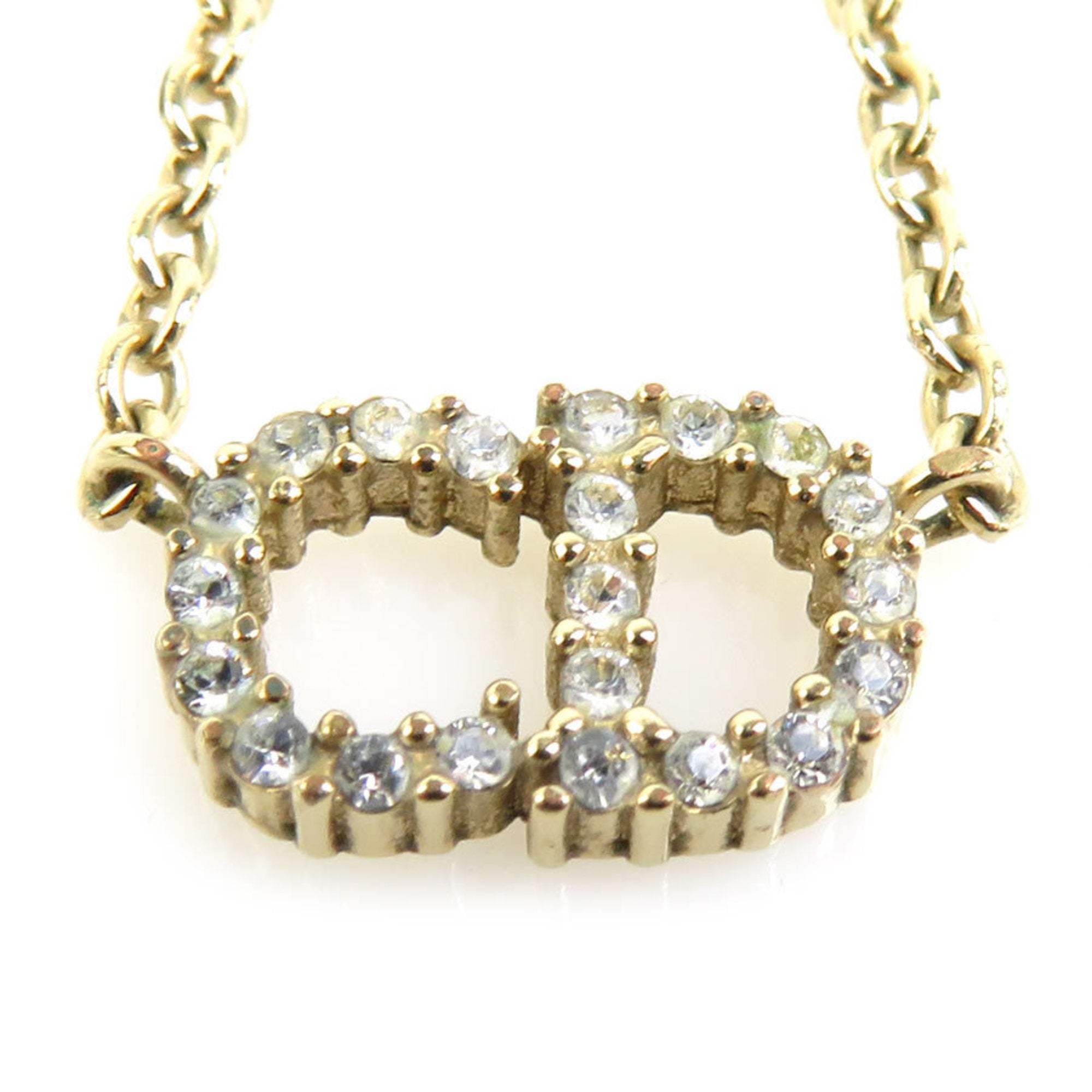 Pendant Necklace Gold Metal