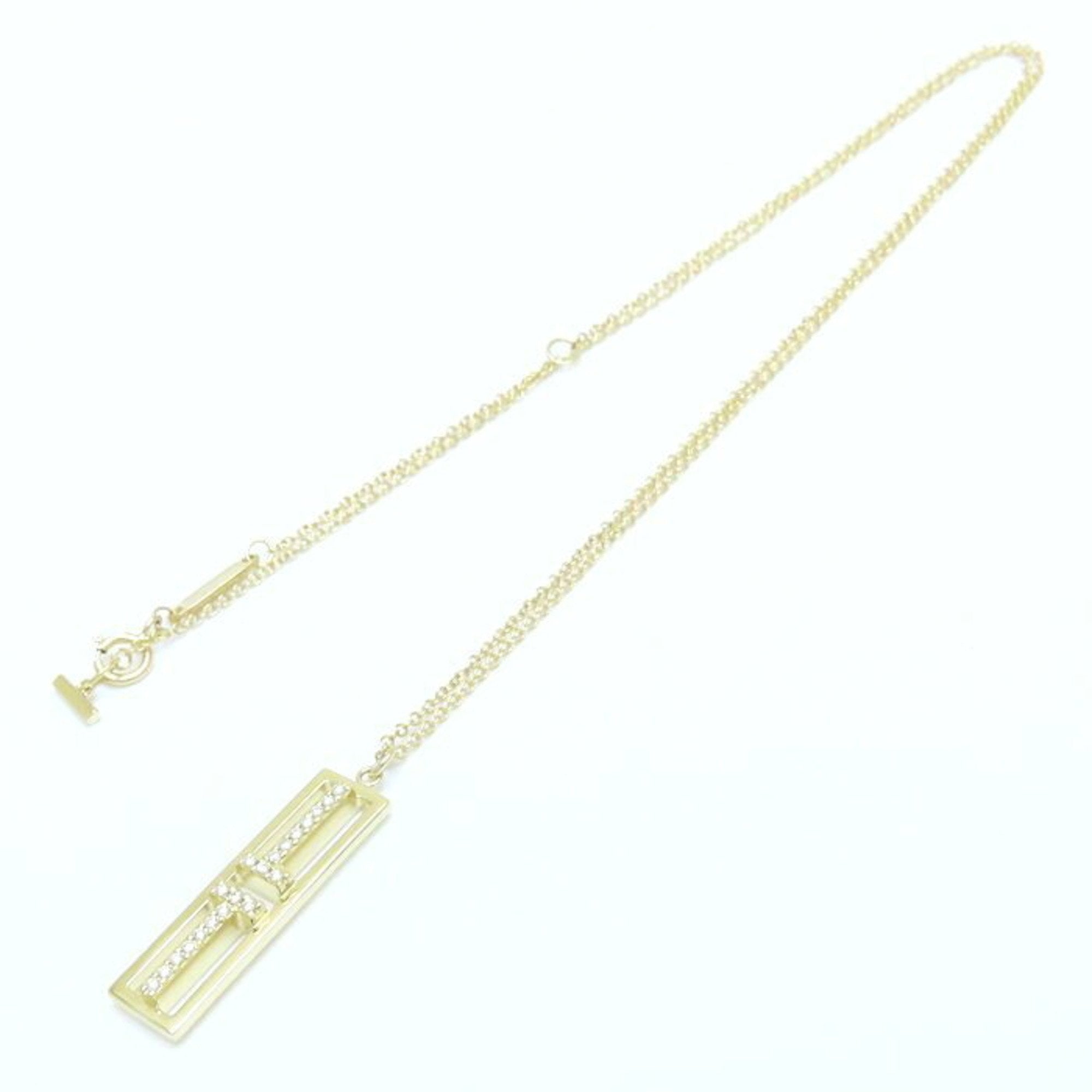Pendant Necklace 18K Yellow Gold with Diamond