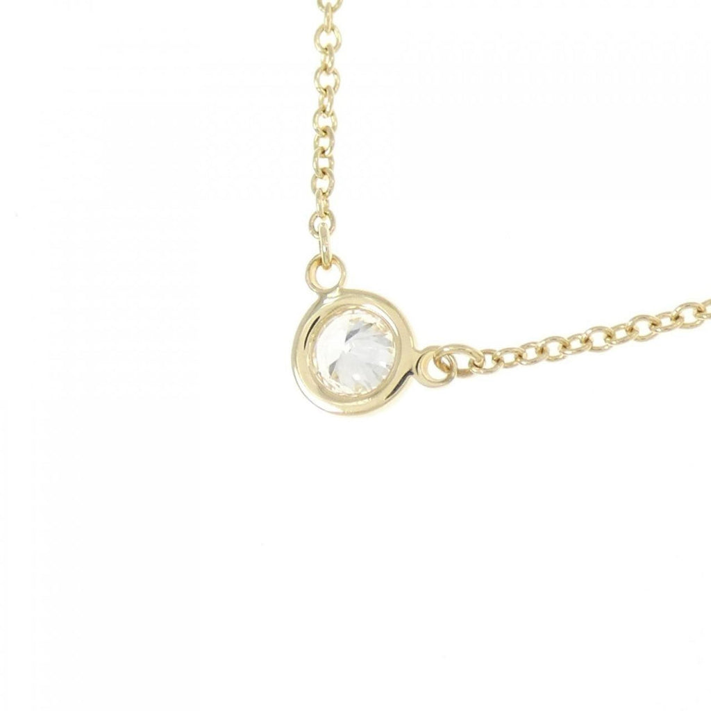 Elsa Peretti Diamonds By The Yard Pendant Necklace 18K Yellow Gold and Diamond