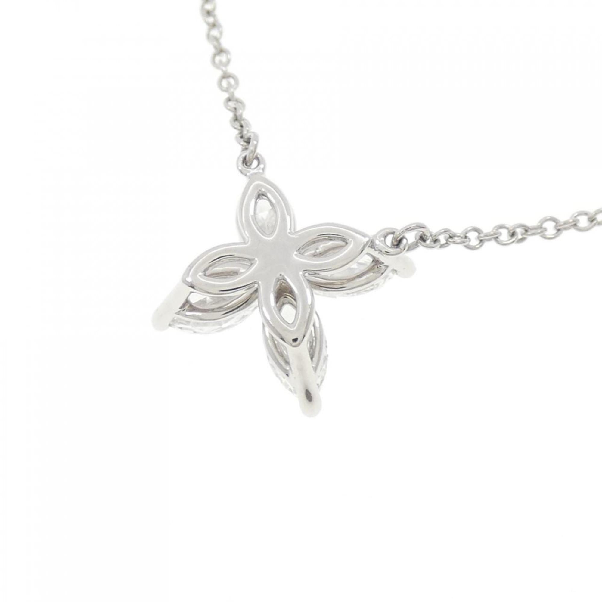 Pendant Necklace Platinum With Diamond