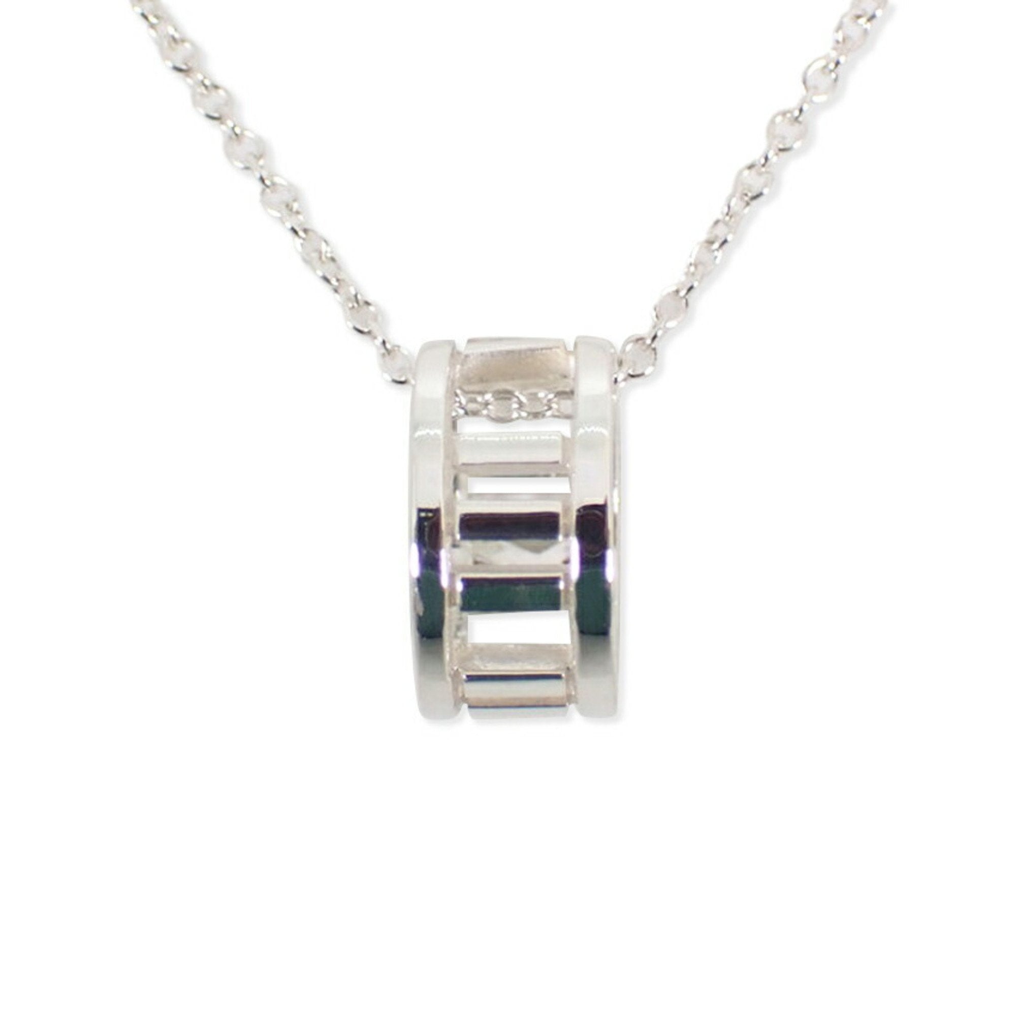 Atlas Pendant Necklace Sterling Silver