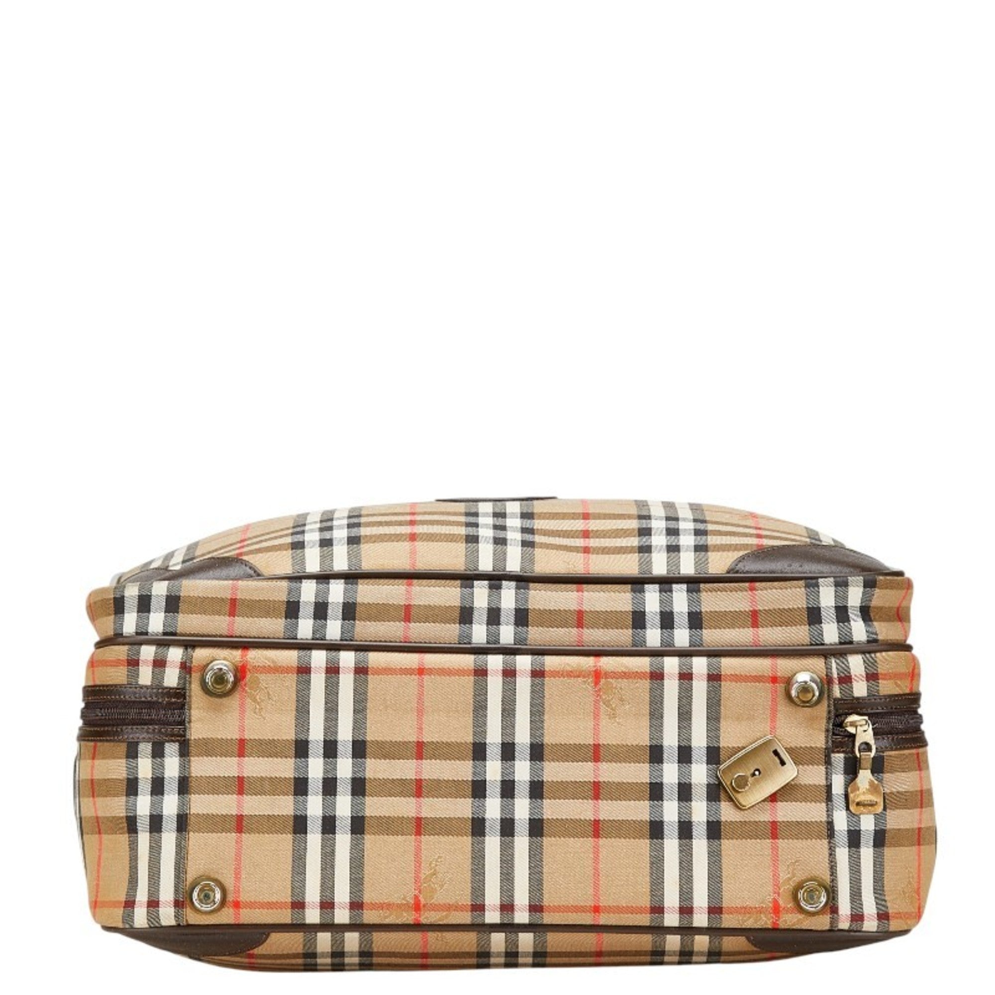 Camera Bag Vintage Check Canvas Medium
