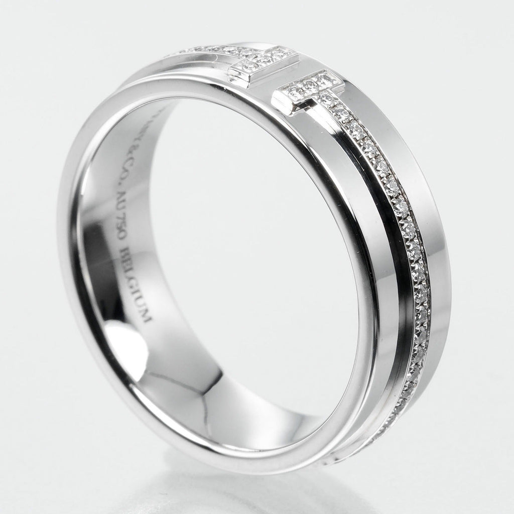 Ring 18K White Gold with Diamond