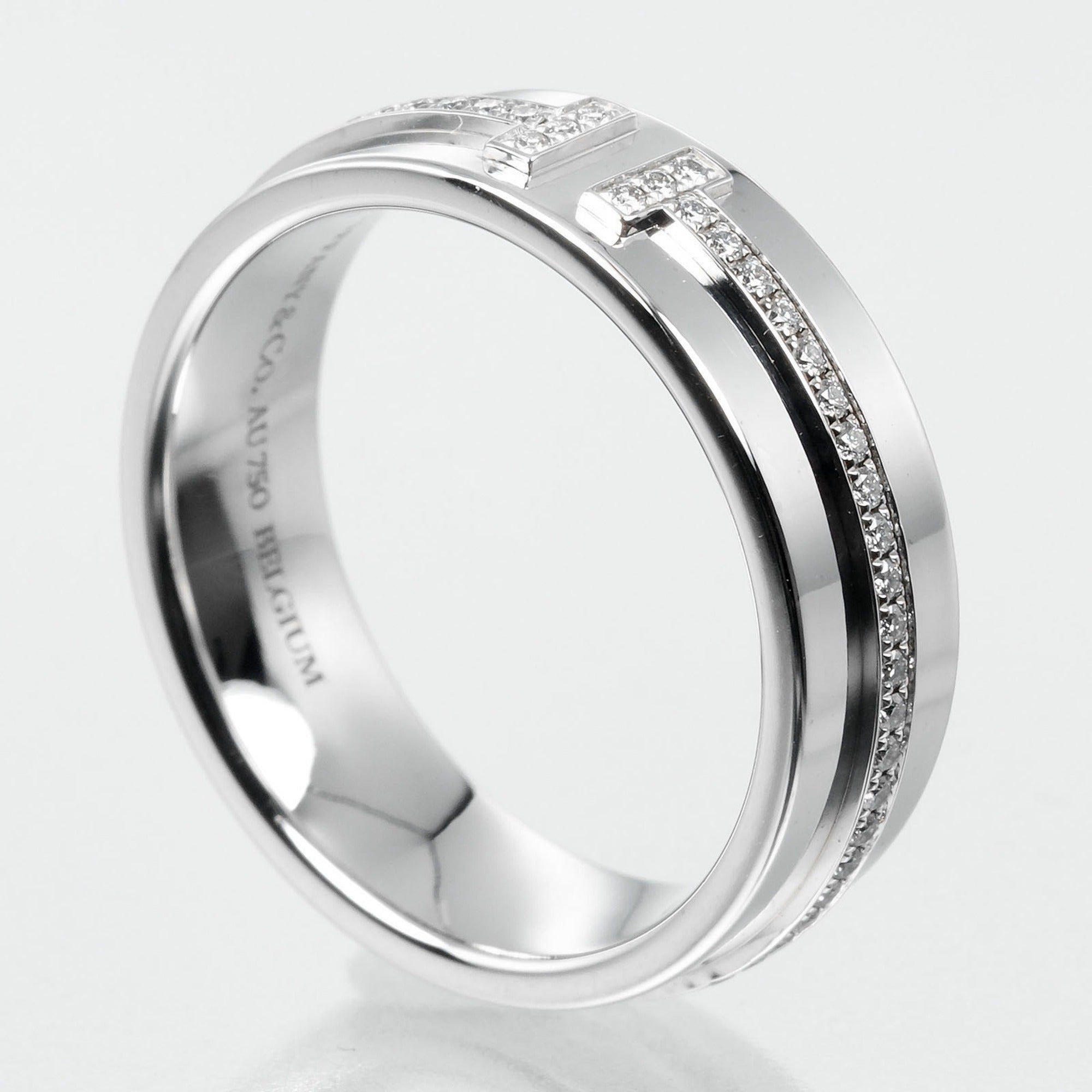 Ring 18K White Gold with Diamond