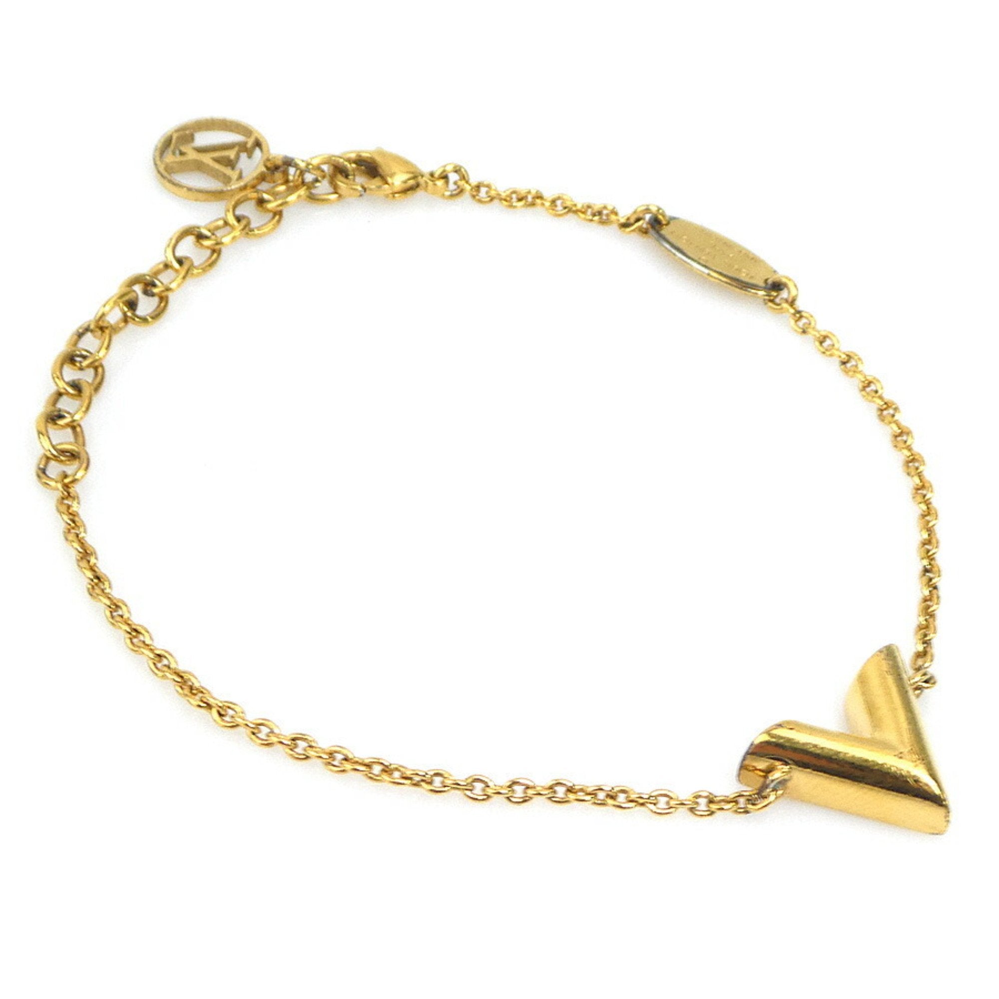 Essential V Bracelet Metal Gold