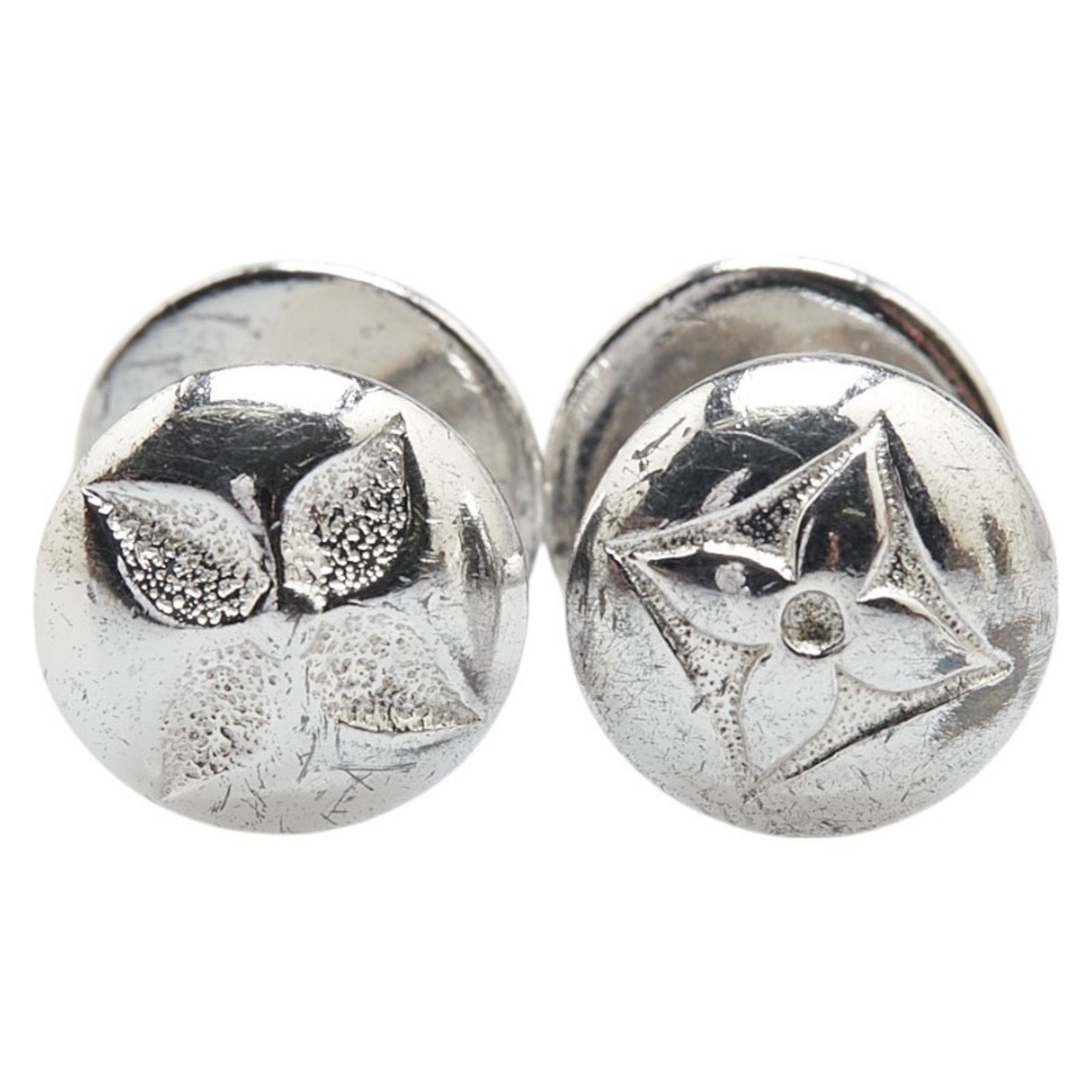 Bouton de Manchette Cufflinks Sterling Silver Bracelet