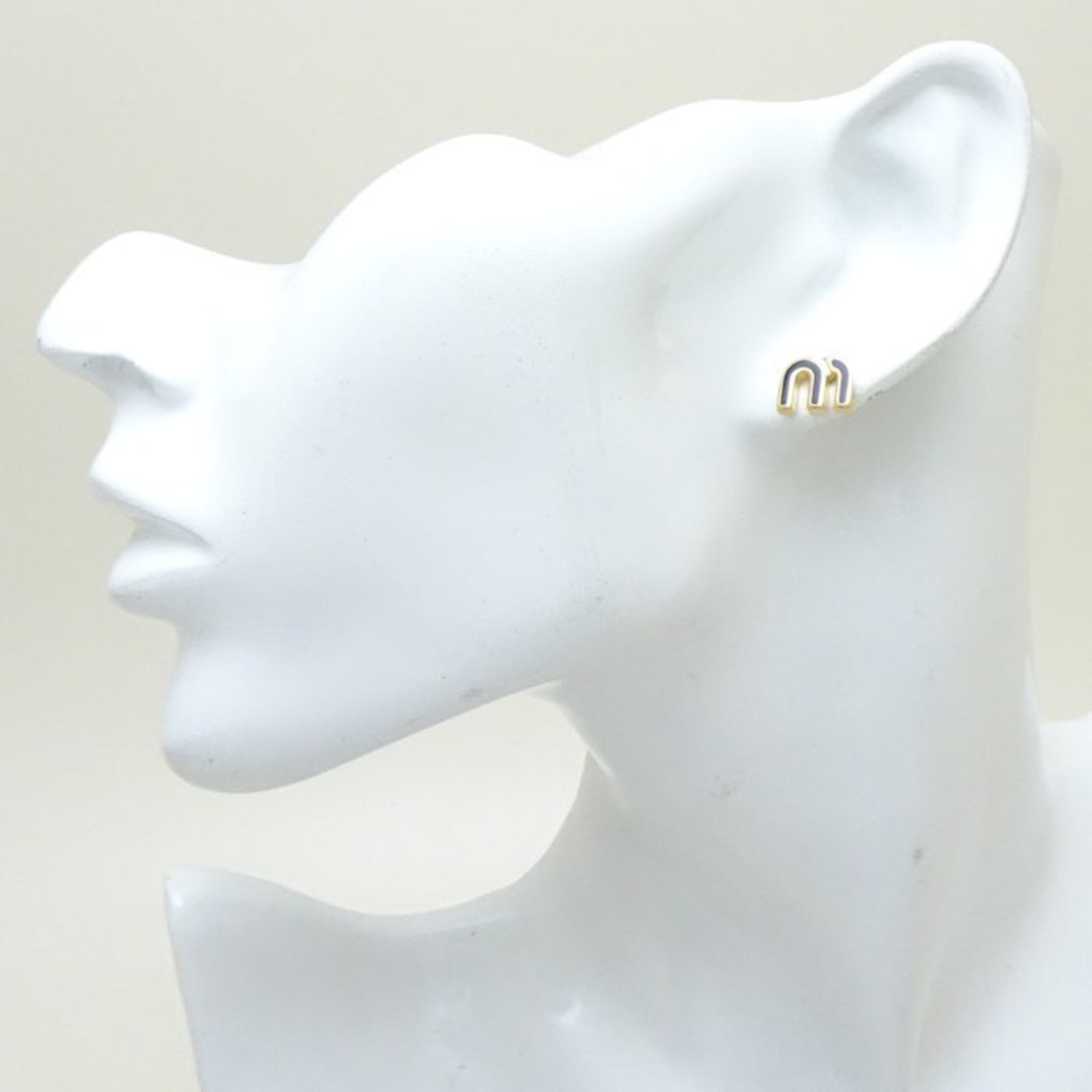 Earrings Gold-Tone Metal
