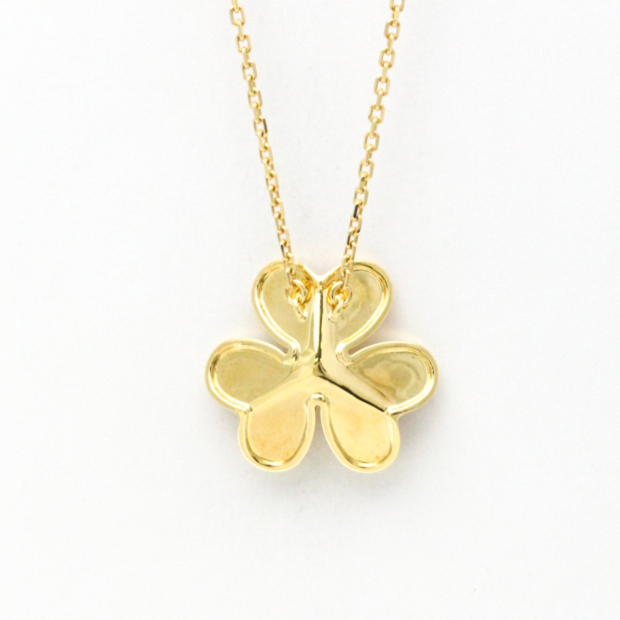 Frivole Pendant Necklace 18K Yellow Gold with Diamond Large