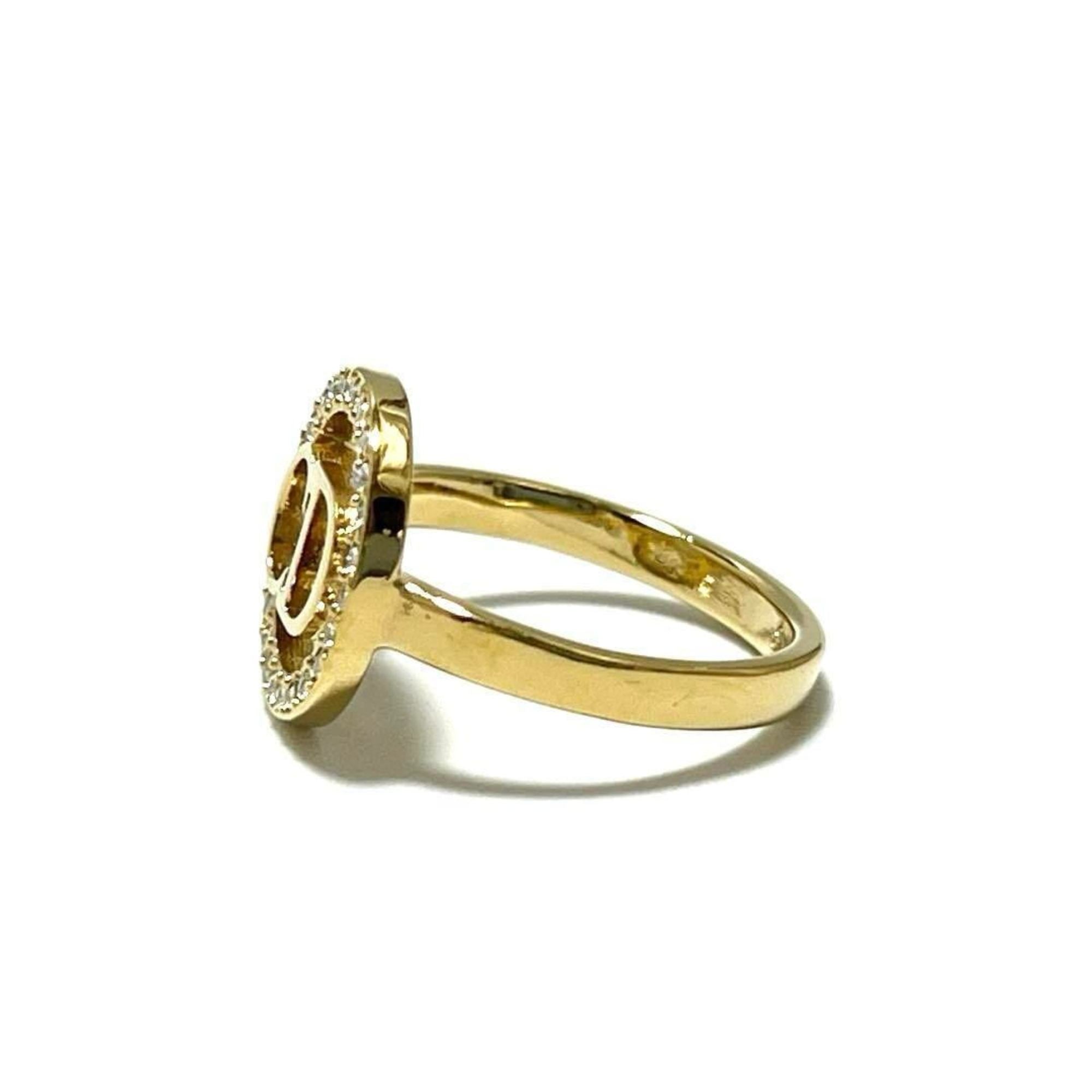 Band Ring Metal and Rhinestone