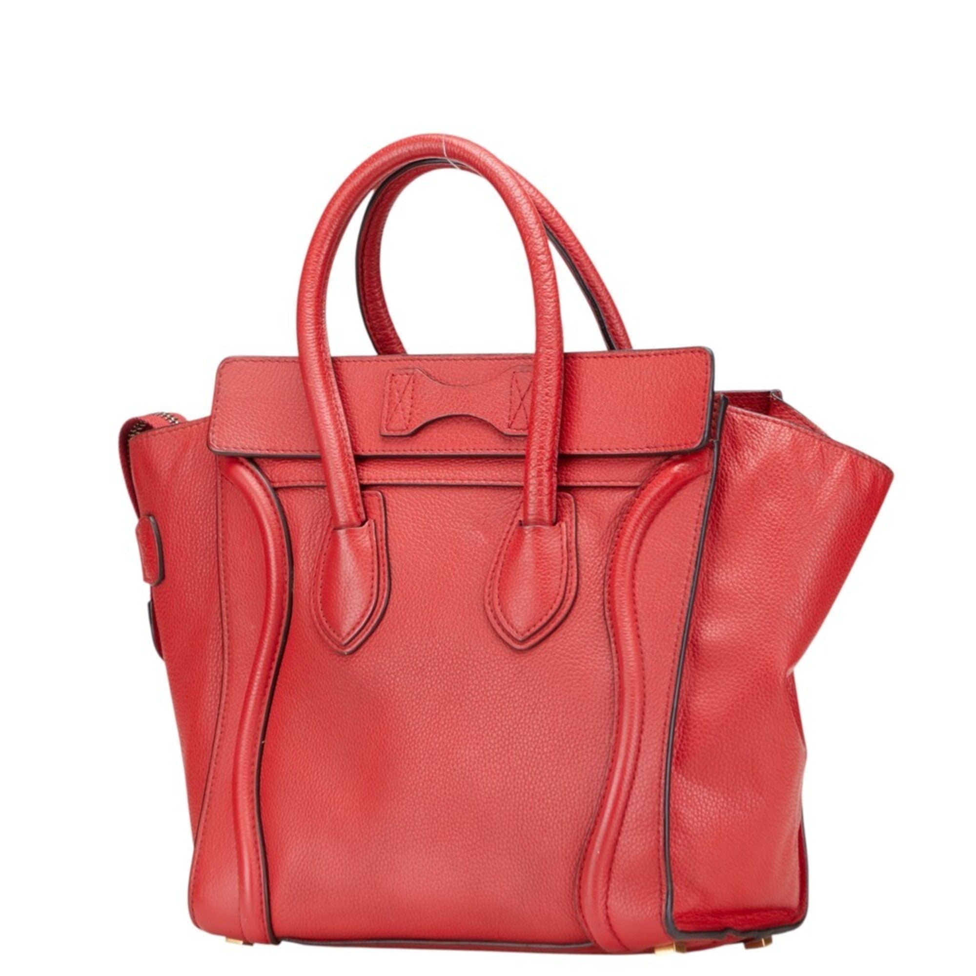 Luggage Bag Grainy Leather Micro