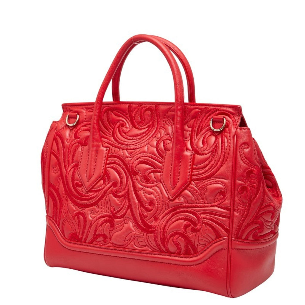 Palazzo Empire Bag Embroidered Barocco Leather Large
