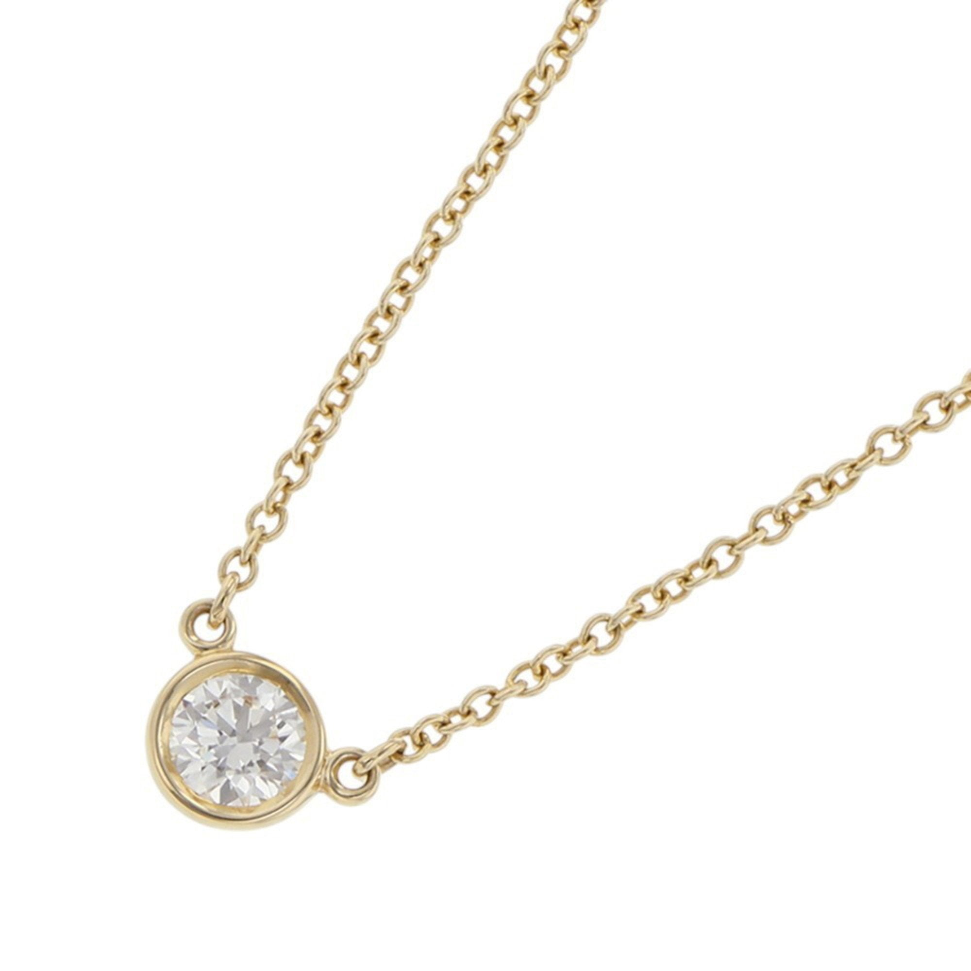 Elsa Peretti Pendant Necklace 18K Yellow Gold