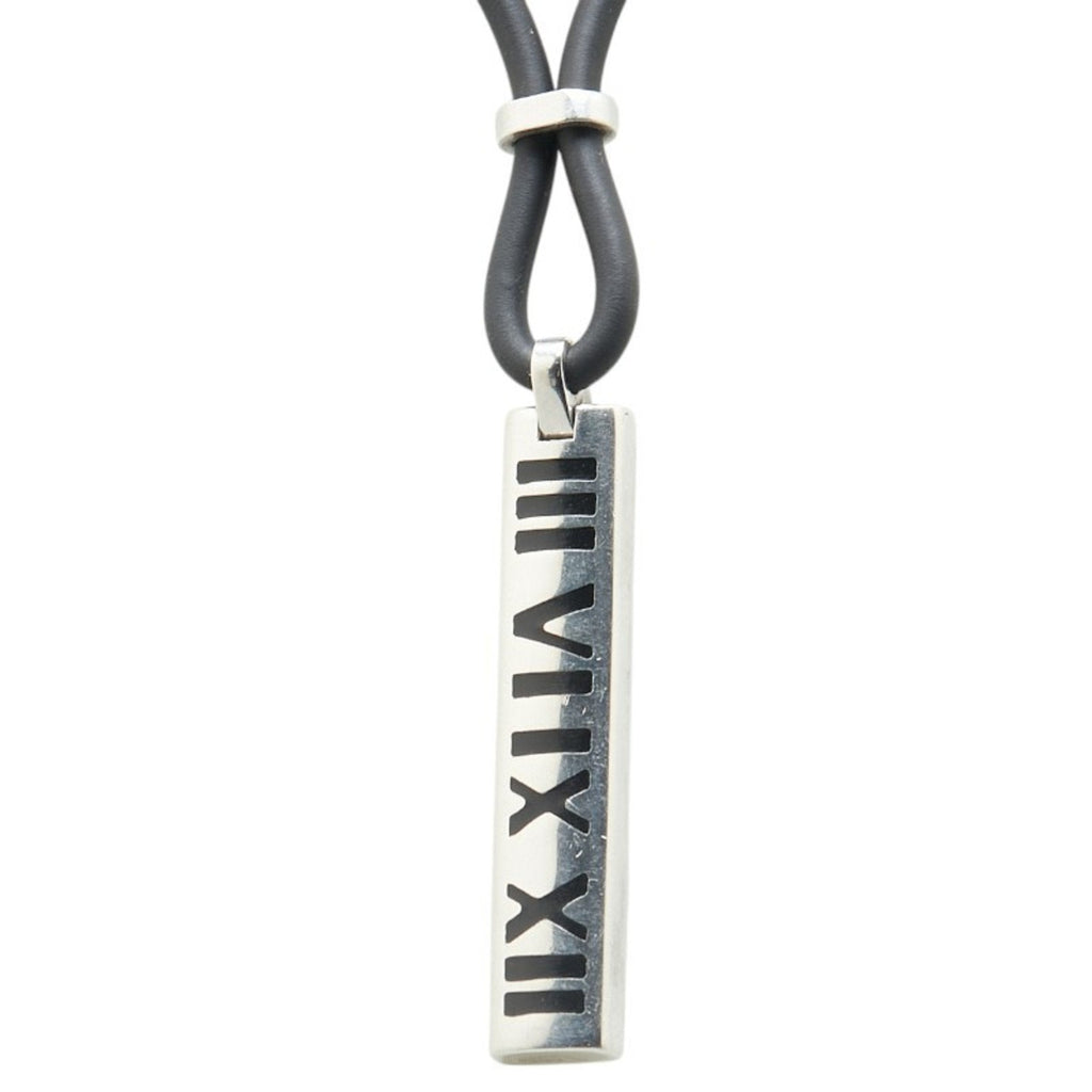 Atlas Pendant Necklace Sterling Silver