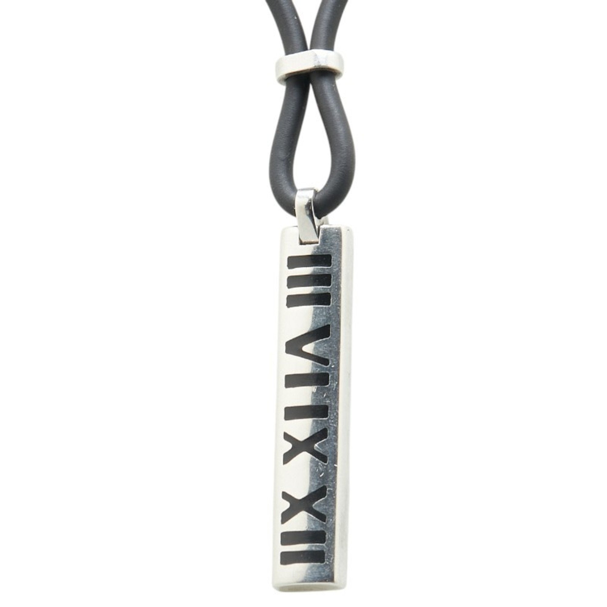 Atlas Pendant Necklace Sterling Silver