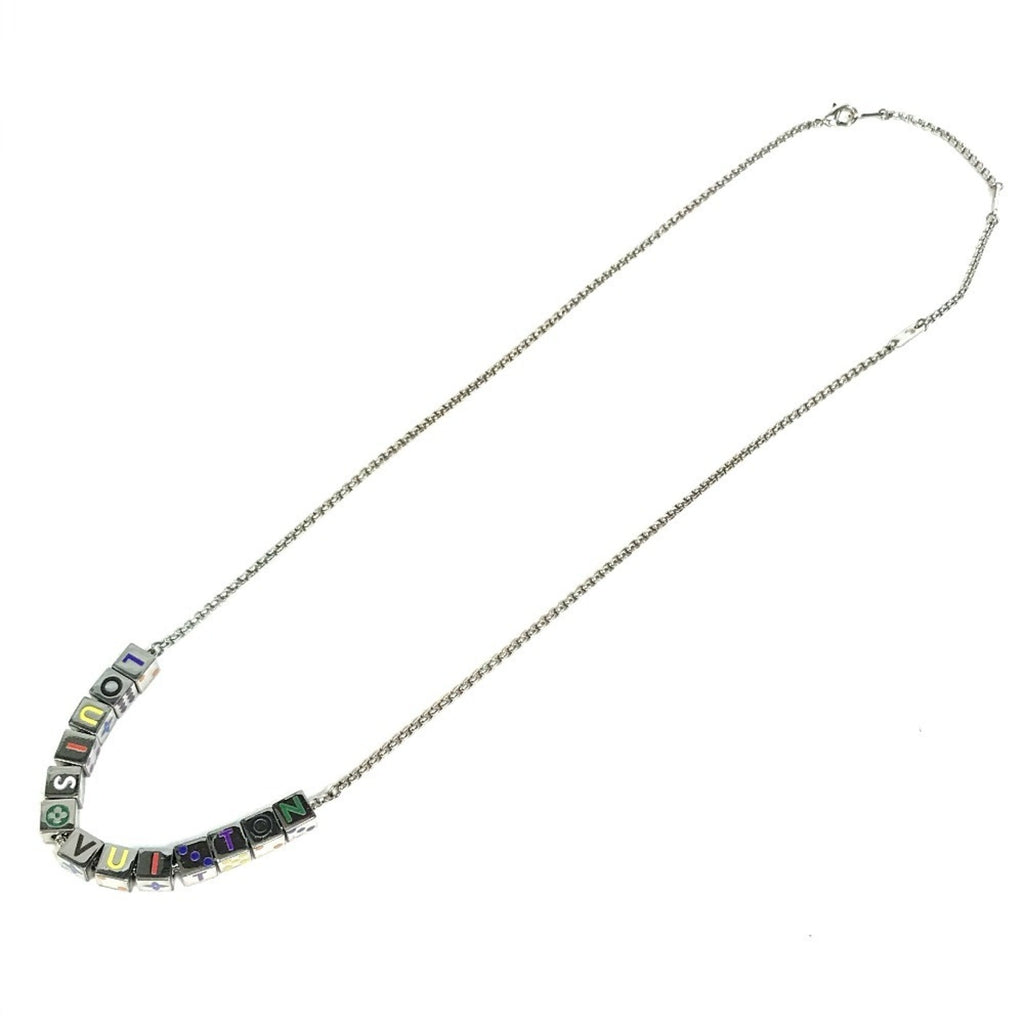 Pendant Necklace Metal Silver