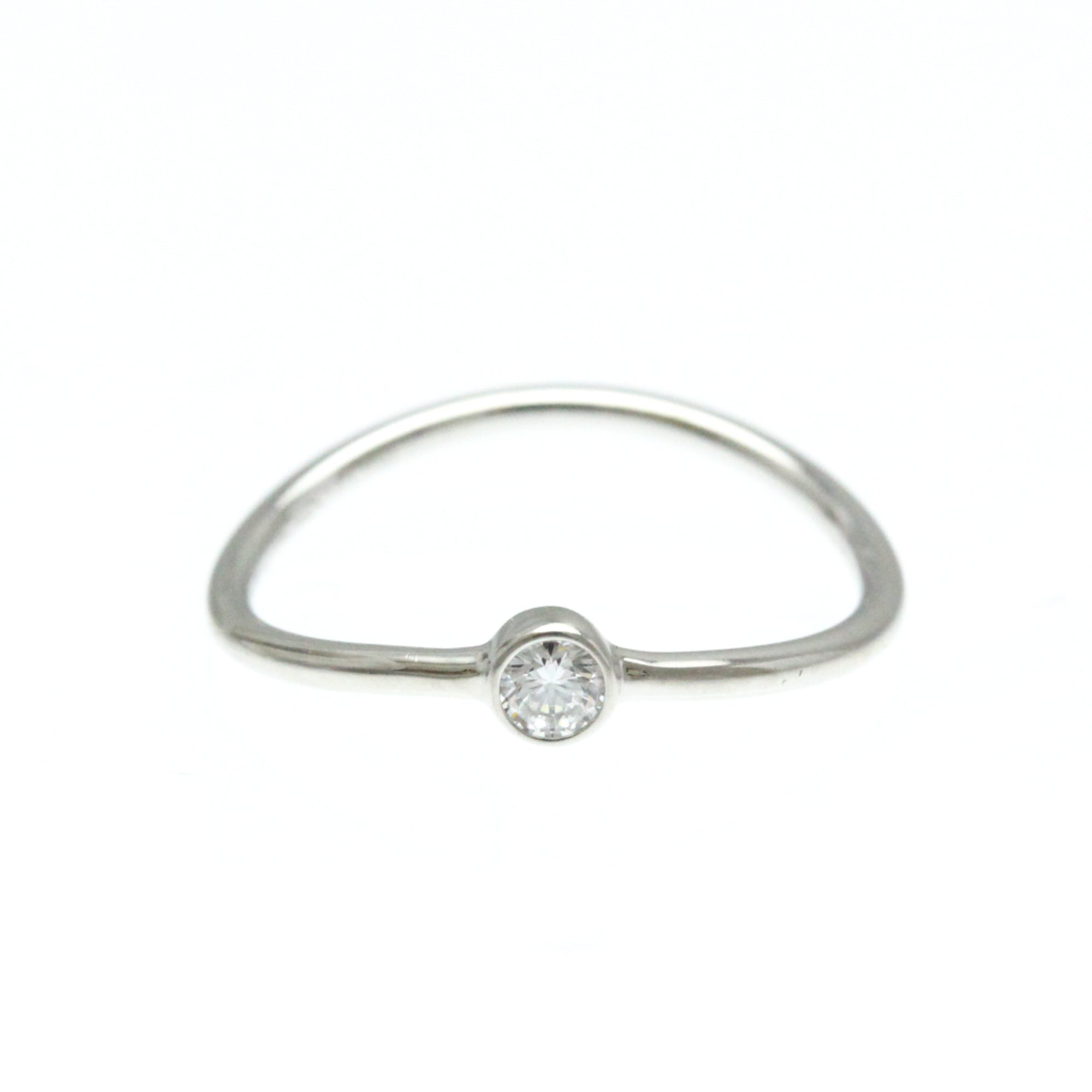 Ring Platinum with Diamond