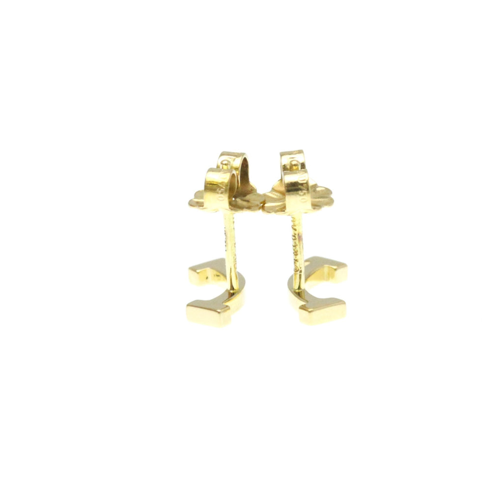Earrings Stud 18K Yellow Gold