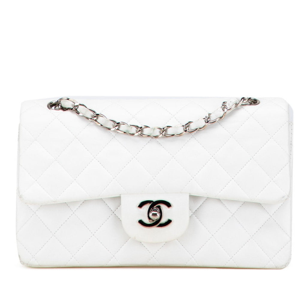 Classic Double Flap Bag Quilted Lambskin Small