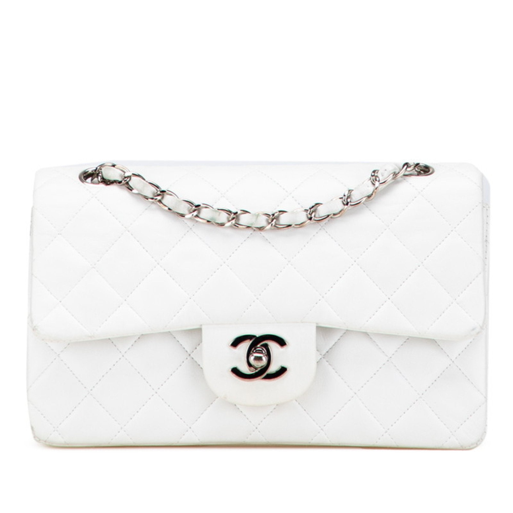 Classic Double Flap Bag Quilted Lambskin Small
