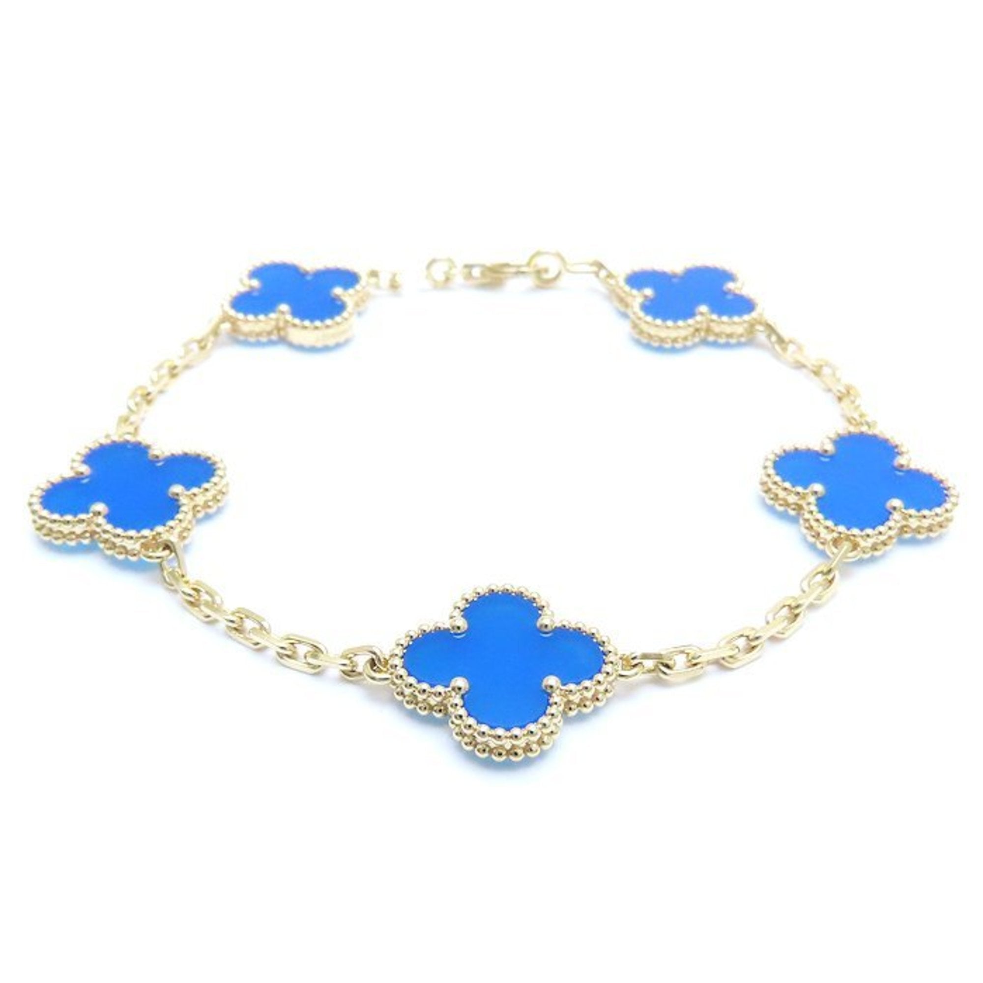 Alhambra Bracelet 18K Yellow Gold