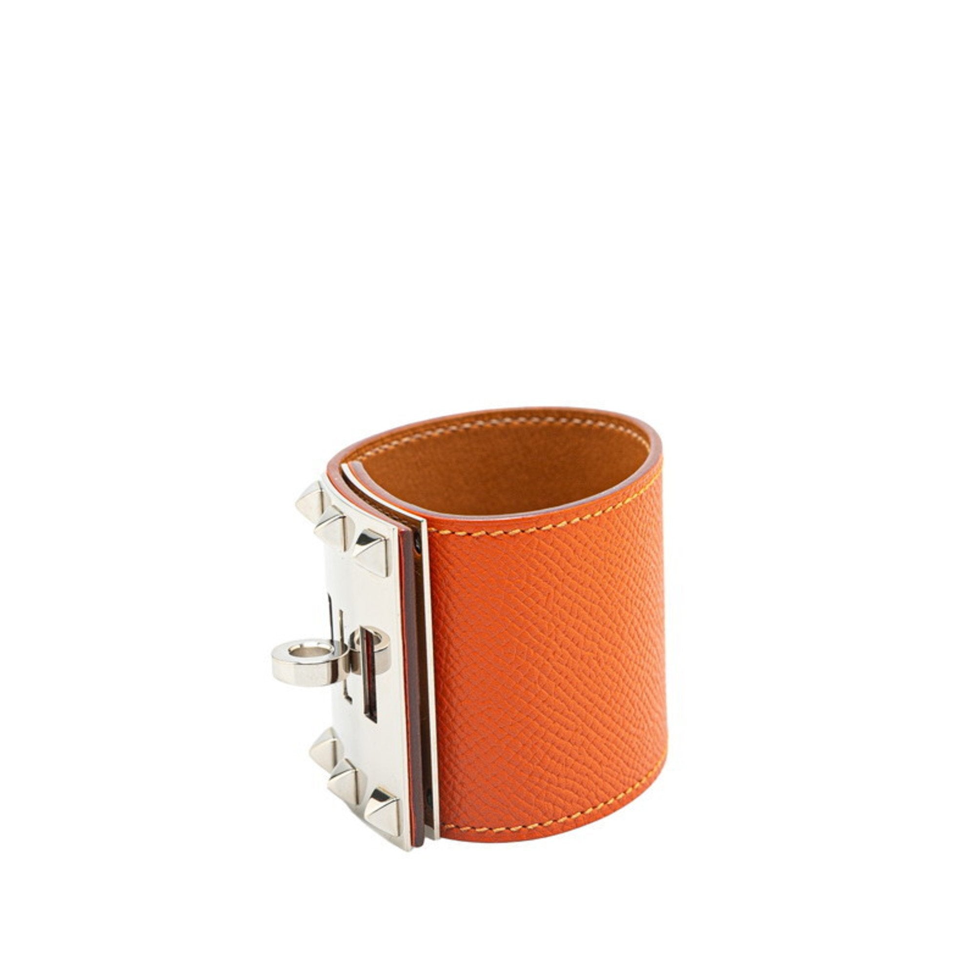 Bangle Epsom Leather and Swift Leather Bracelet