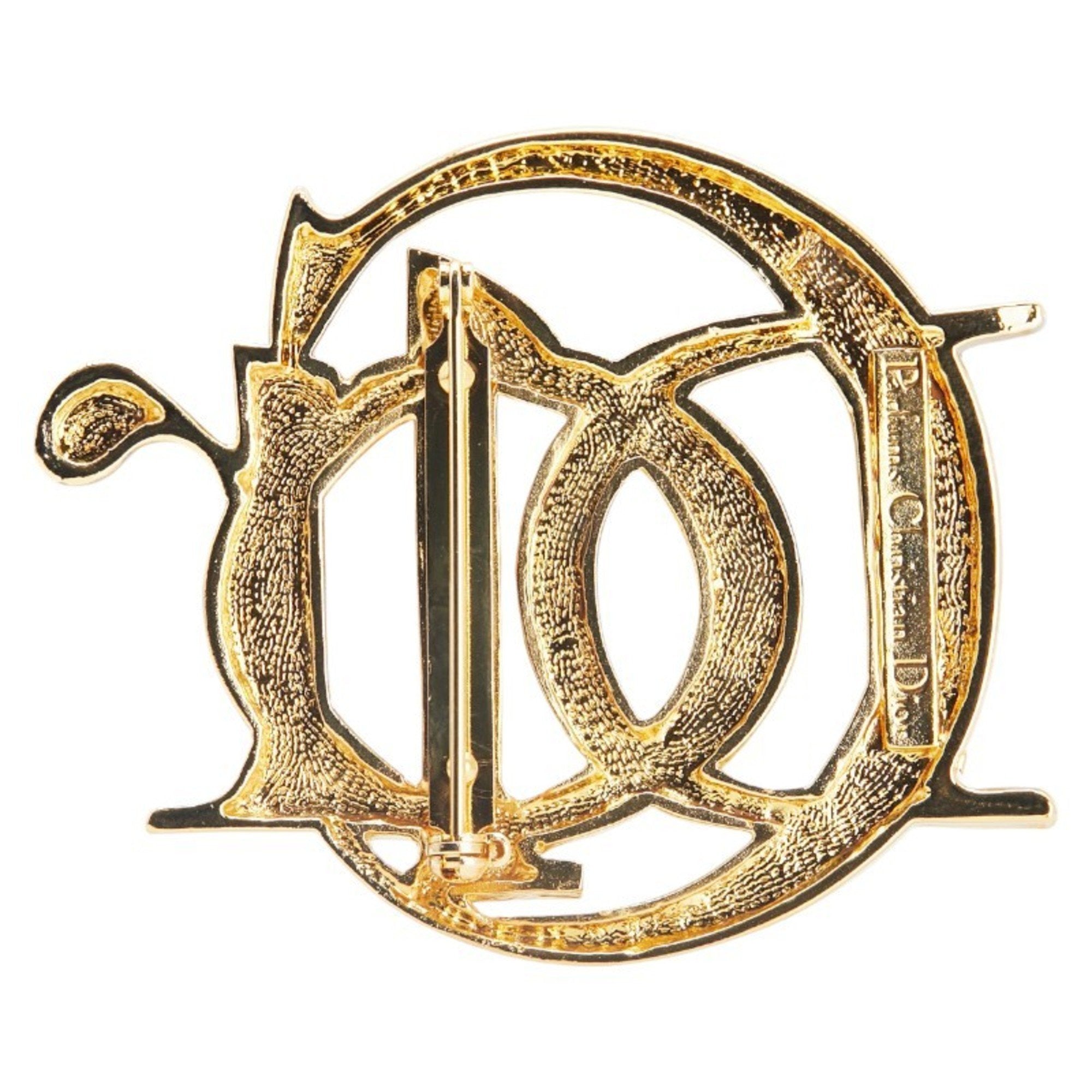 Brooch Gold-Tone Metal