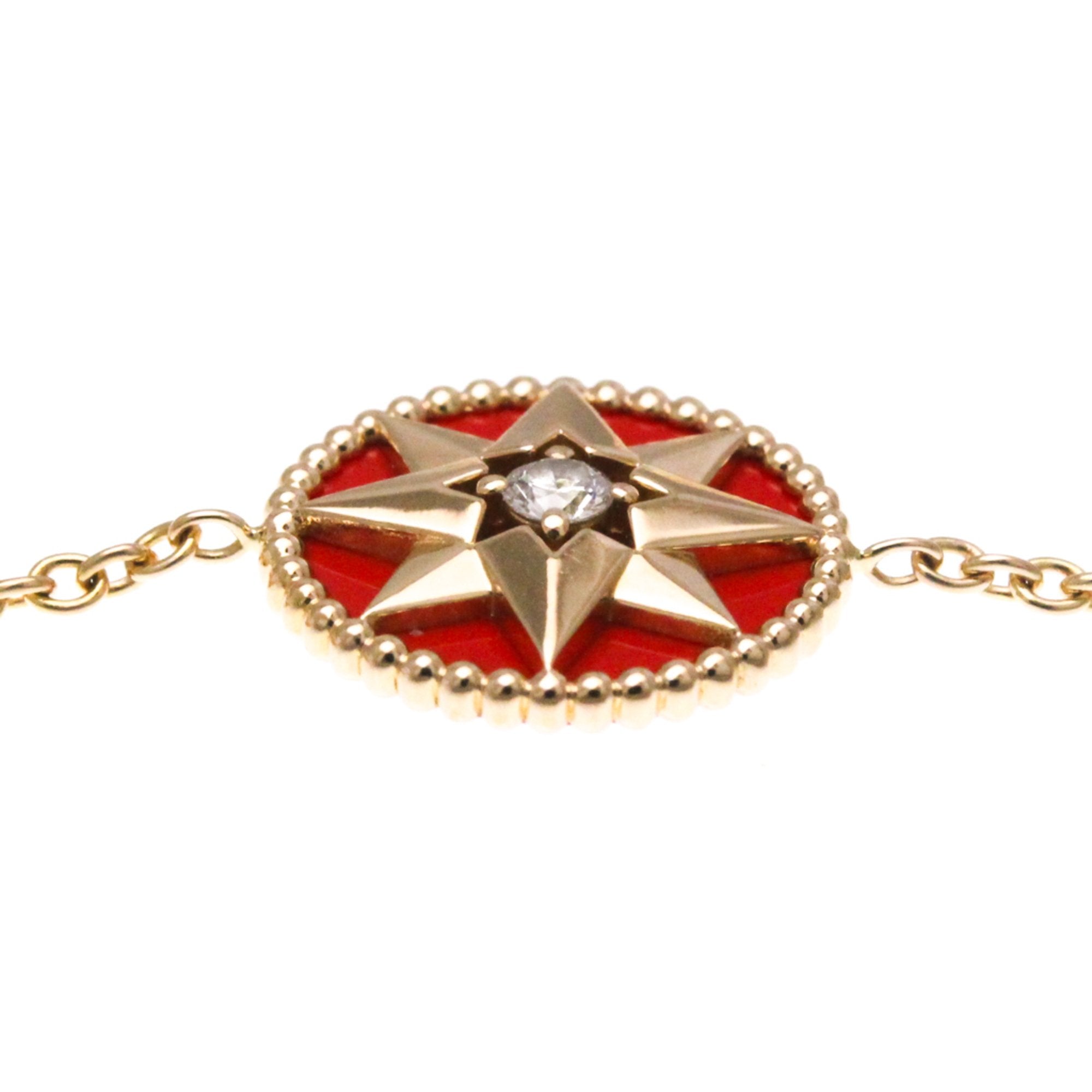 Bracelet 18K Rose Gold With Carnelian