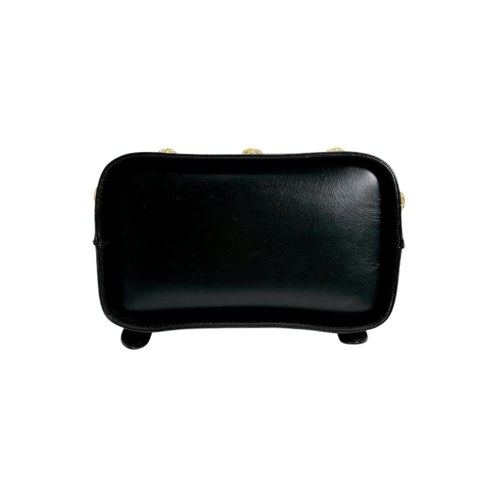 Gancini Convertible Top Handle Bag Leather Mini