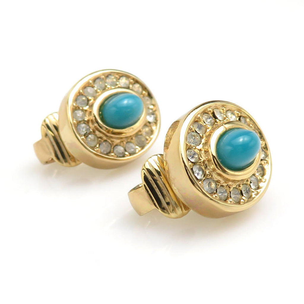 Earrings Gold-Tone Metal