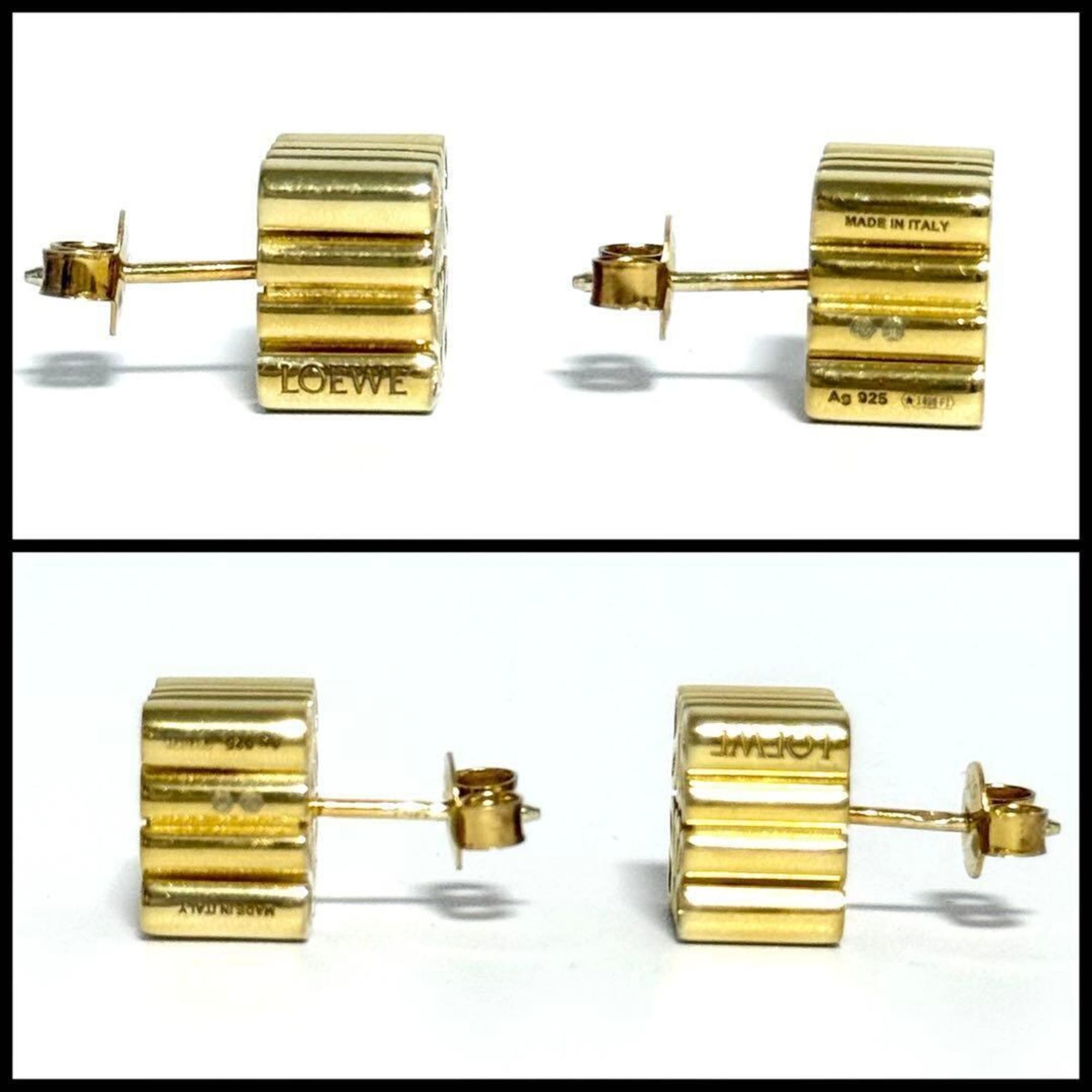 Earrings Stud 24K Plated Sterling Silver