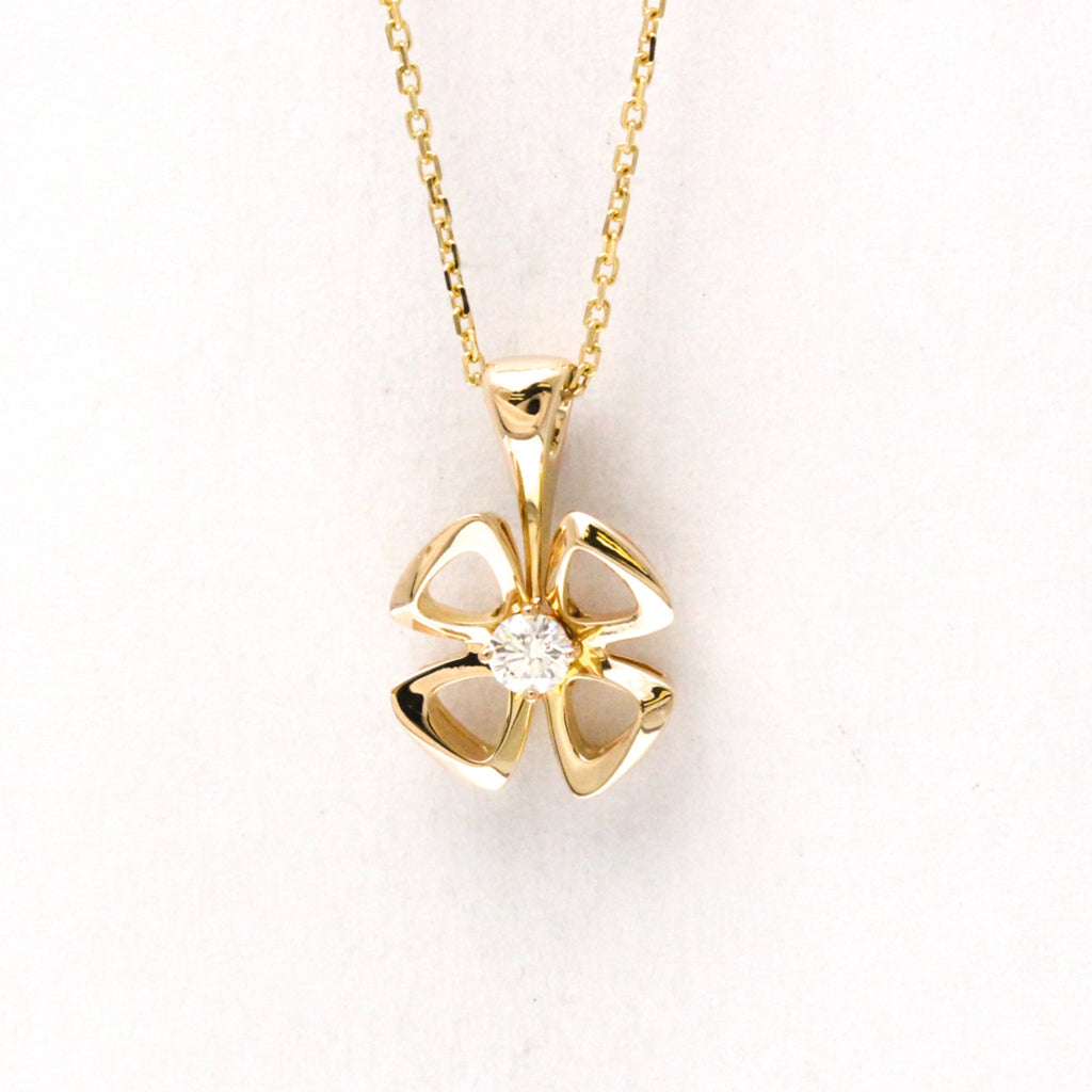 Fiorever Pendant Necklace 18K Rose Gold with Diamond
