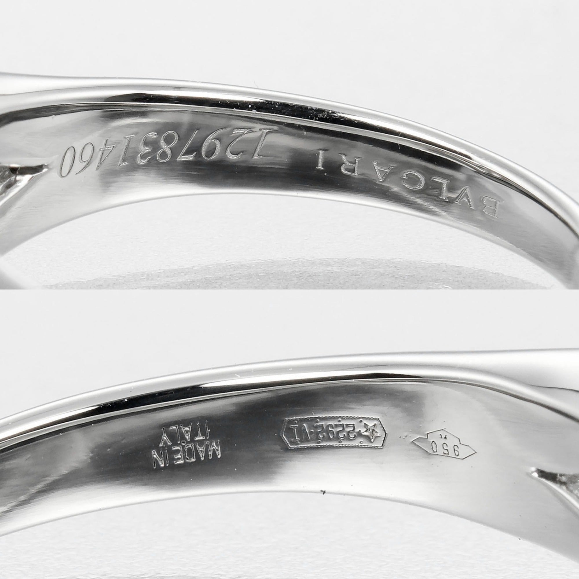 Incontro D'Amore Ring Platinum with Diamond