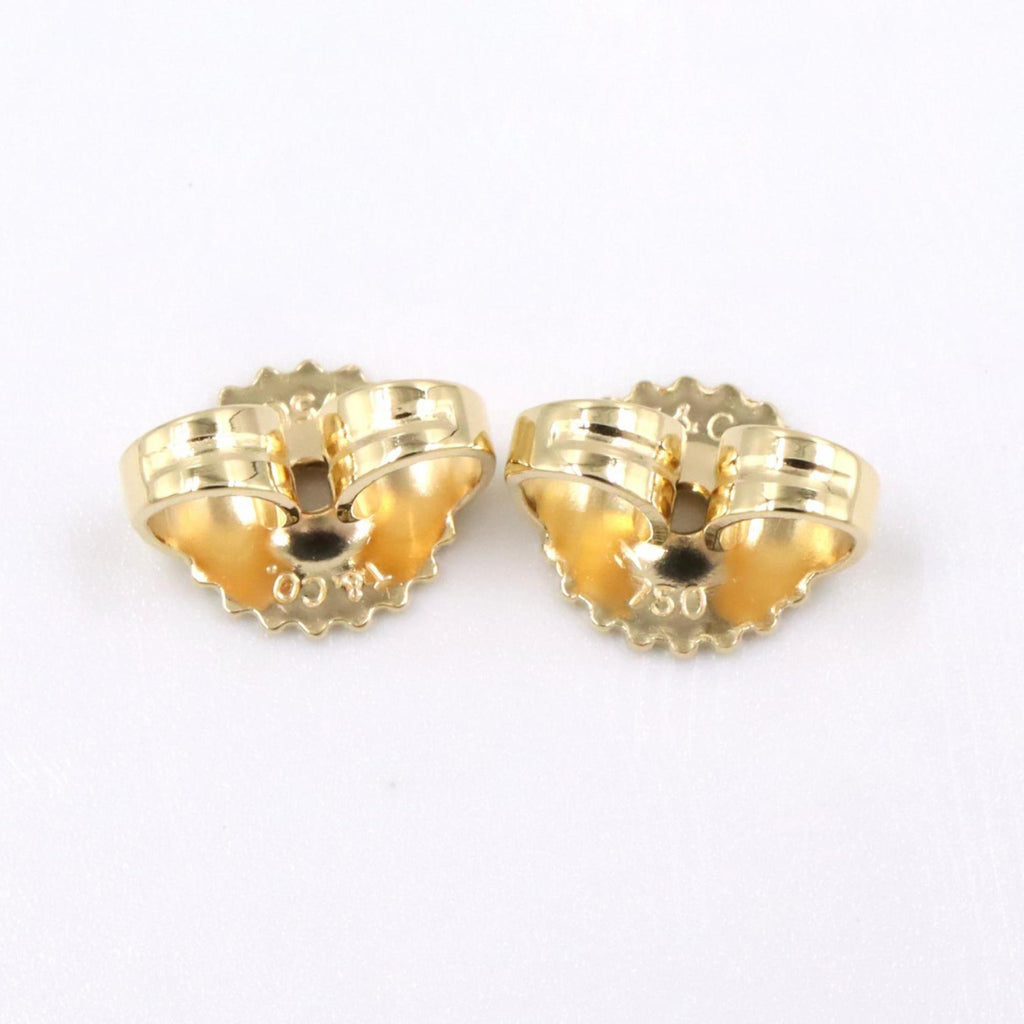 Earrings Sterling Silver and 18K Yellow Gold