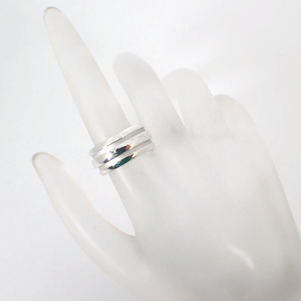Double Line Ring Sterling Silver