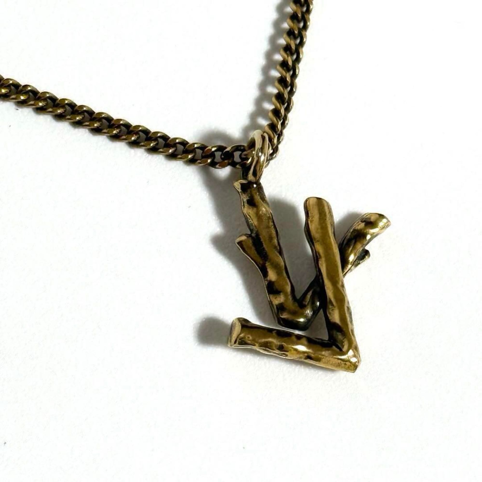 Twig Pendant Necklace Metal
