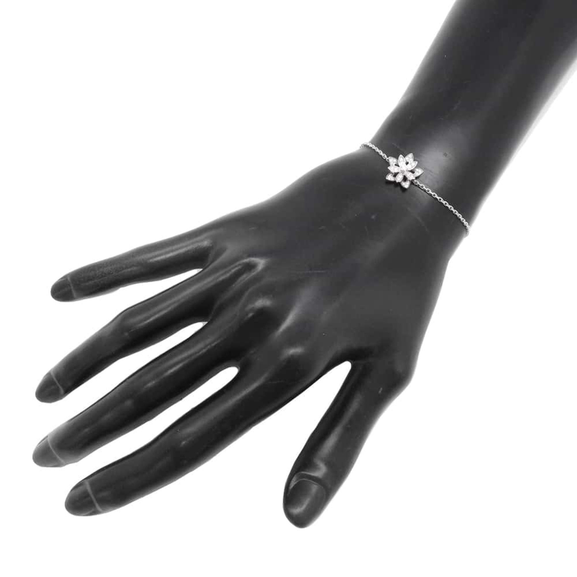 Bracelet 18K White Gold Mini with Diamond