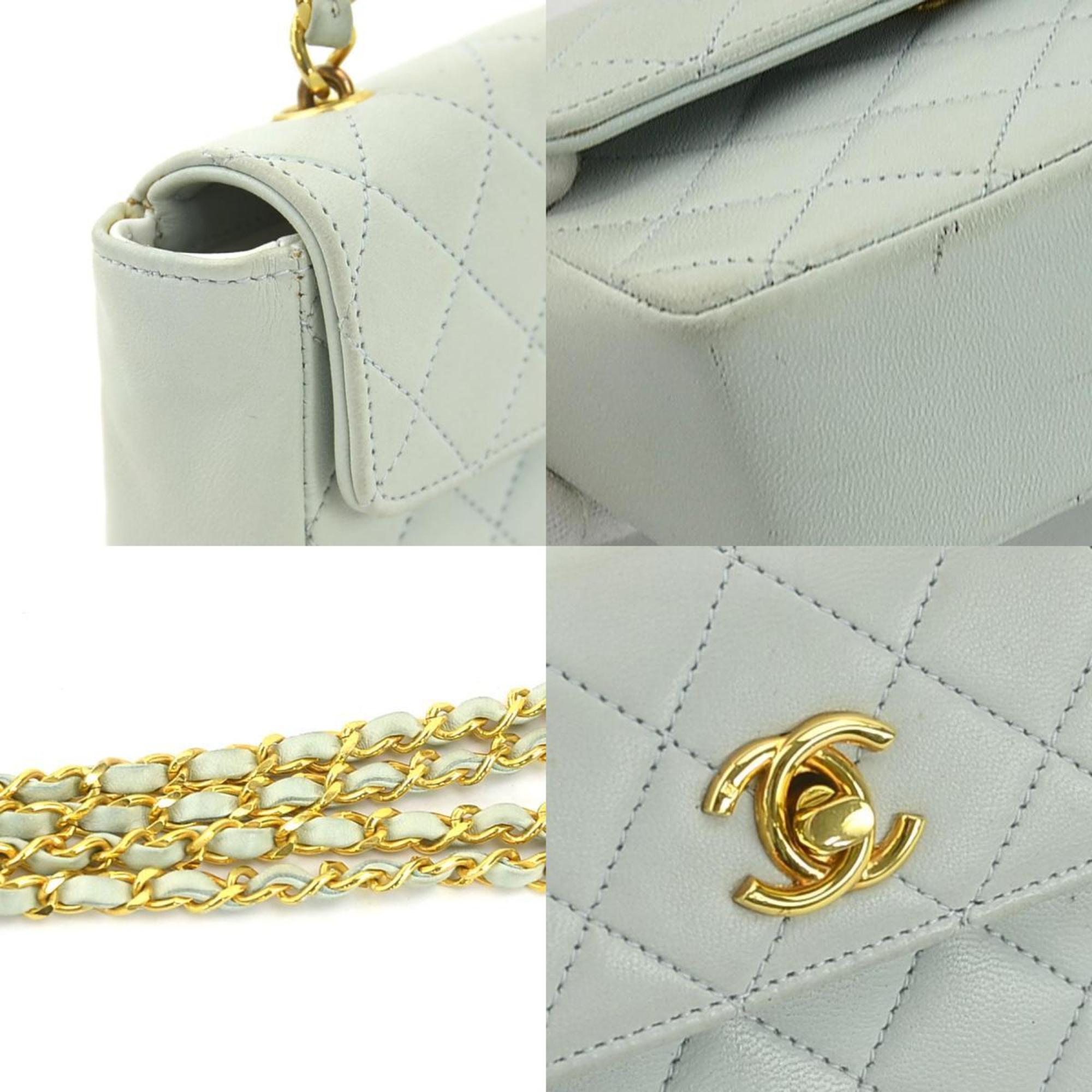 Vintage CC Chain Flap Bag Quilted Lambskin Mini