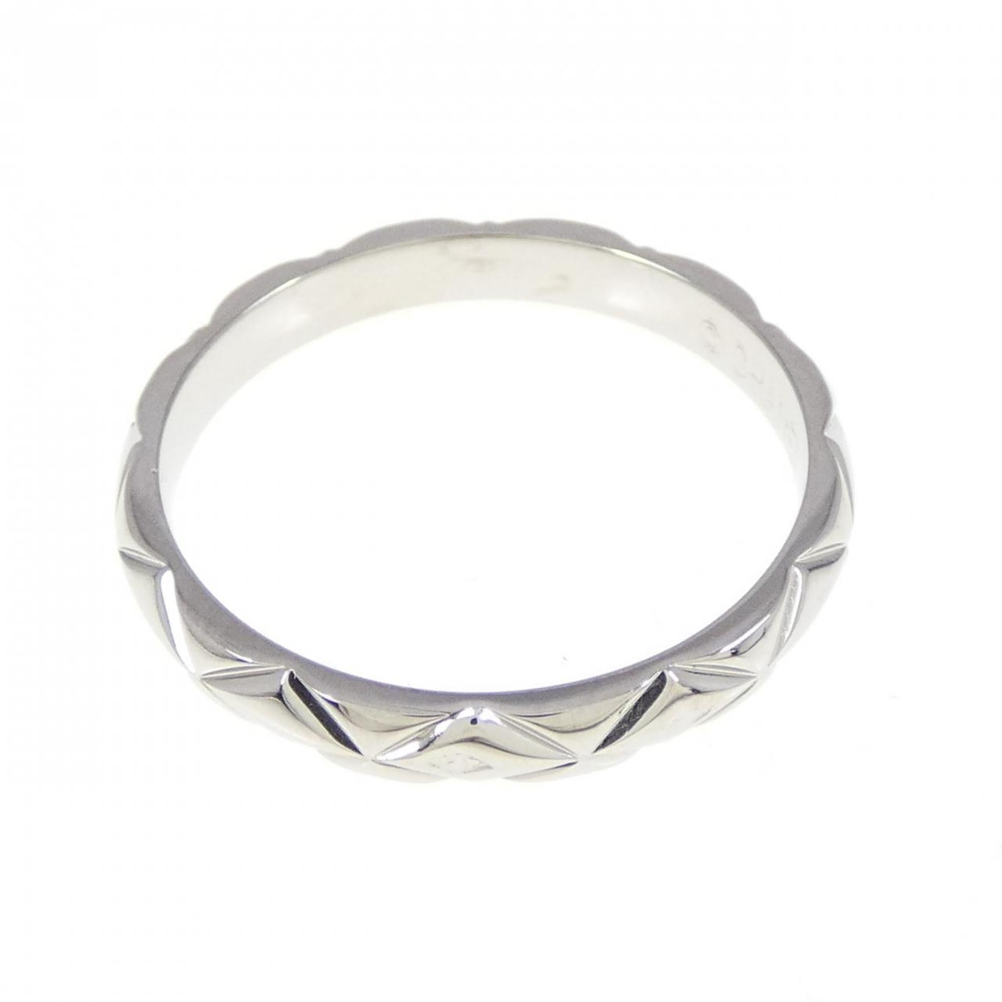 Matelasse Band Ring with Diamond