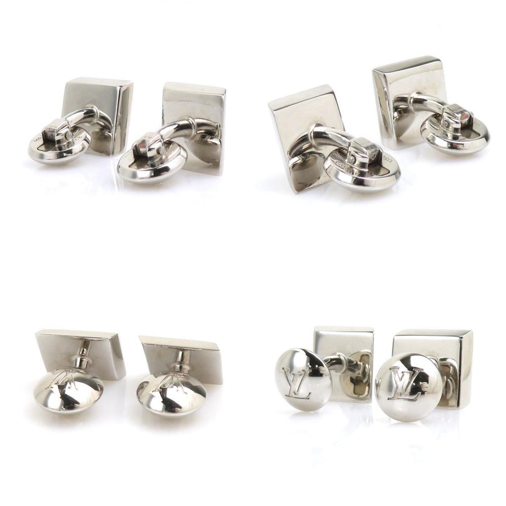 Cufflinks Metal Silver Bracelet