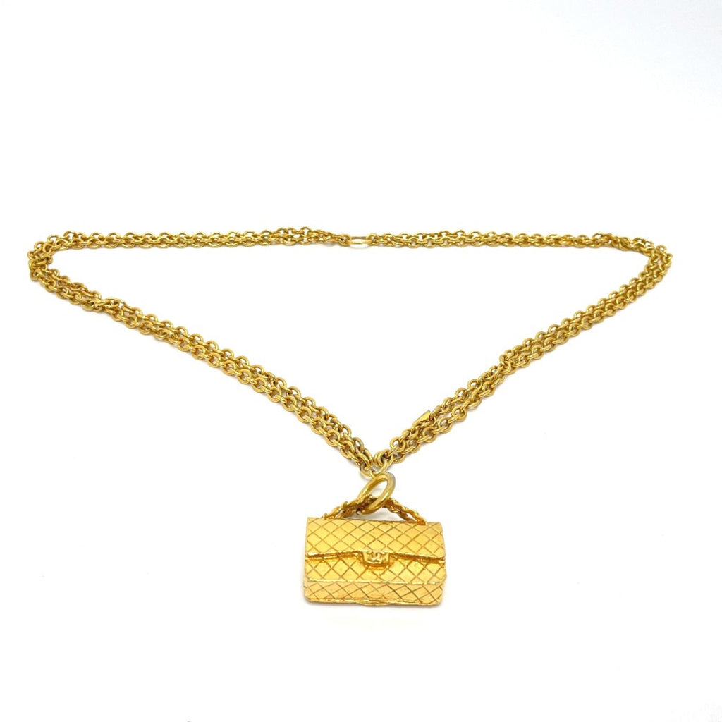 Vintage Pendant Necklace Gold