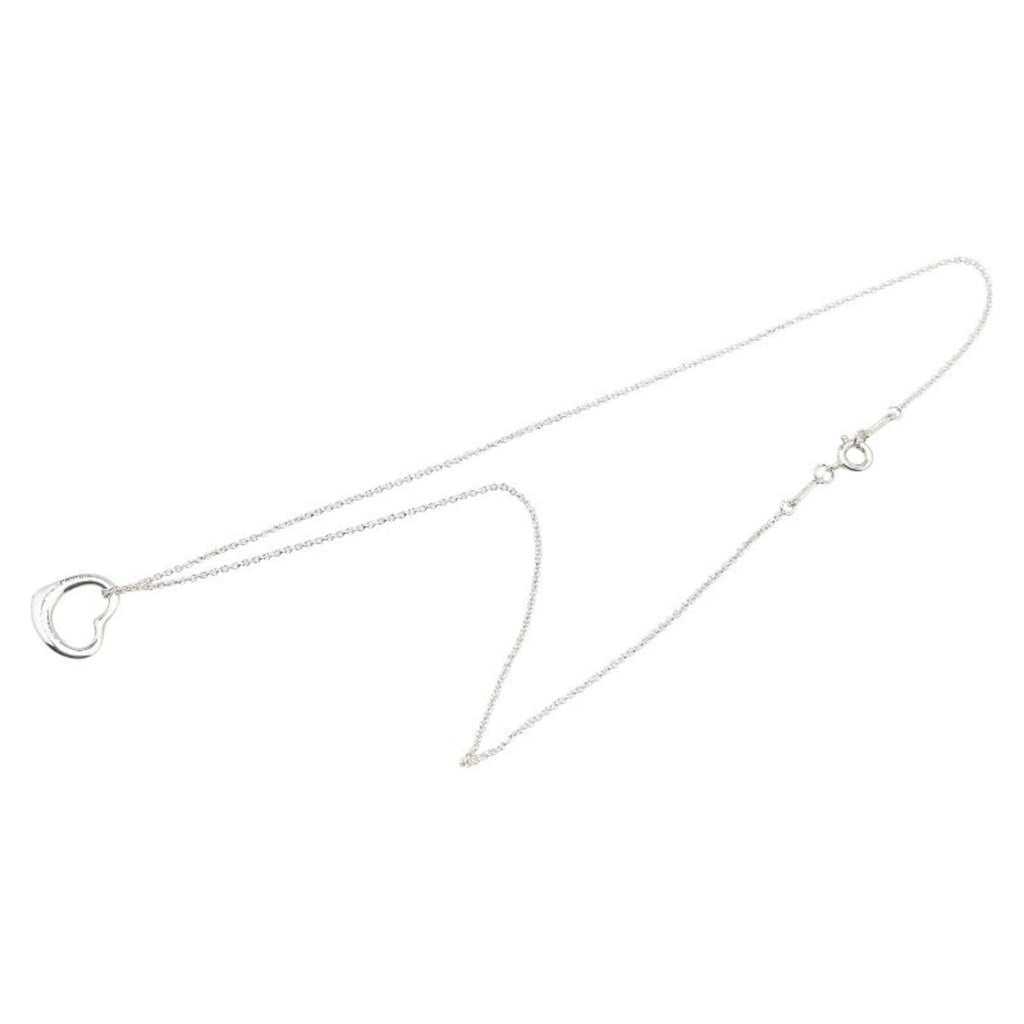 Heart Pendant Necklace Sterling Silver