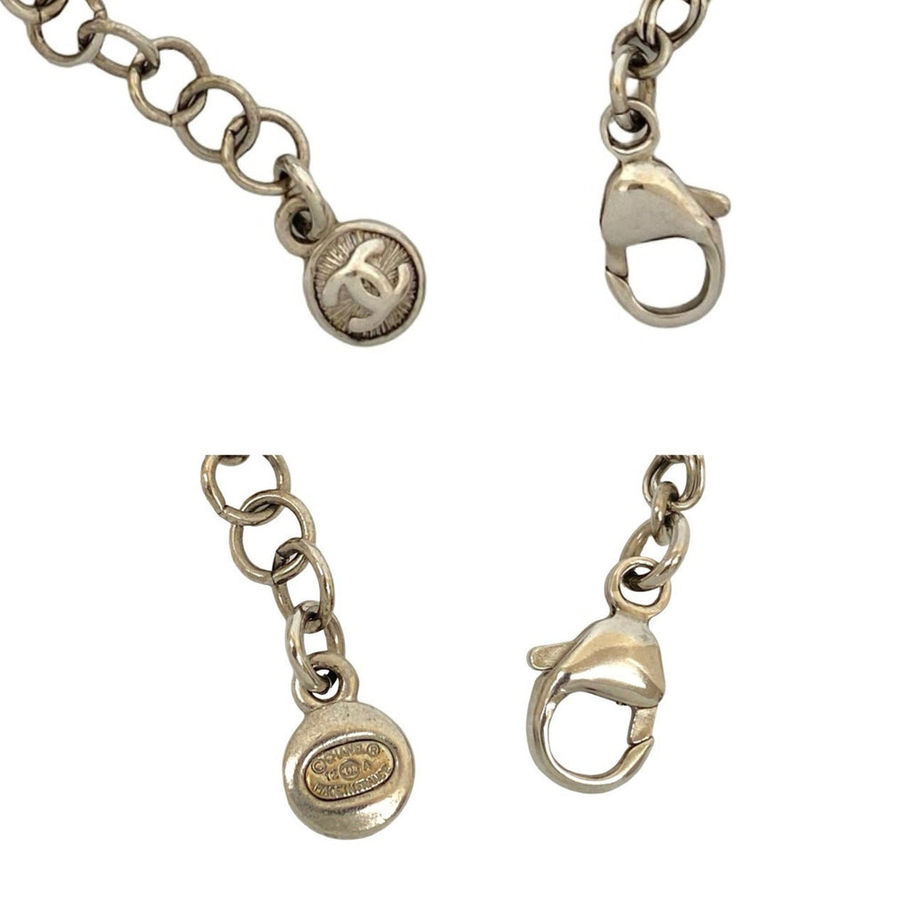 CC Logo Bracelet Silver-Tone Metal
