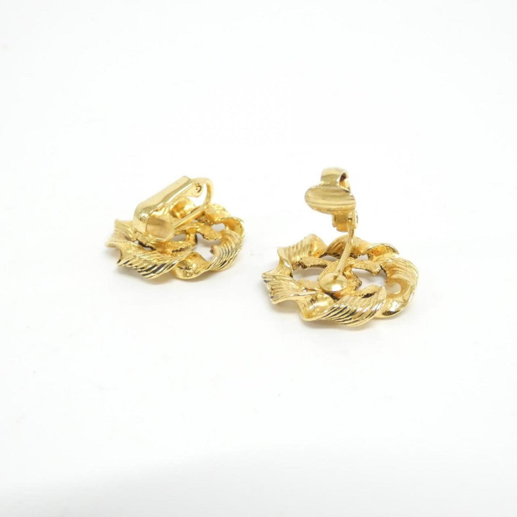 Clip-On Earrings Clip-On Gold-Tone Metal