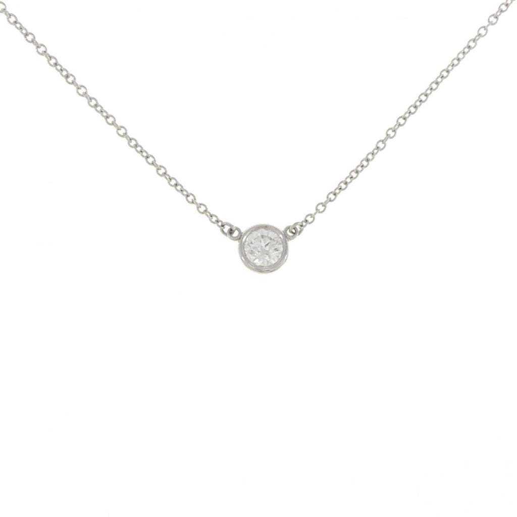 Elsa Peretti Diamonds By The Yard Pendant Necklace Platinum and Diamond
