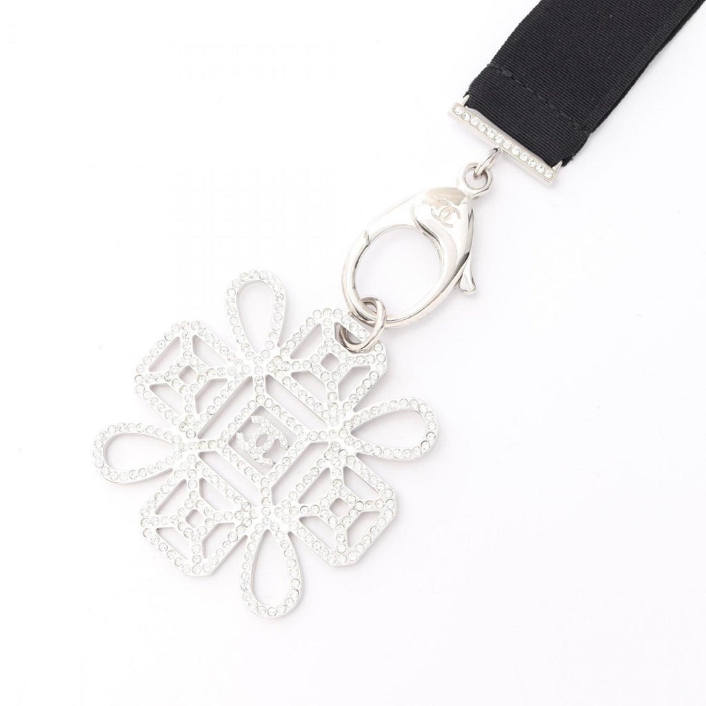 CC Logo Pendant Necklace Sterling Silver