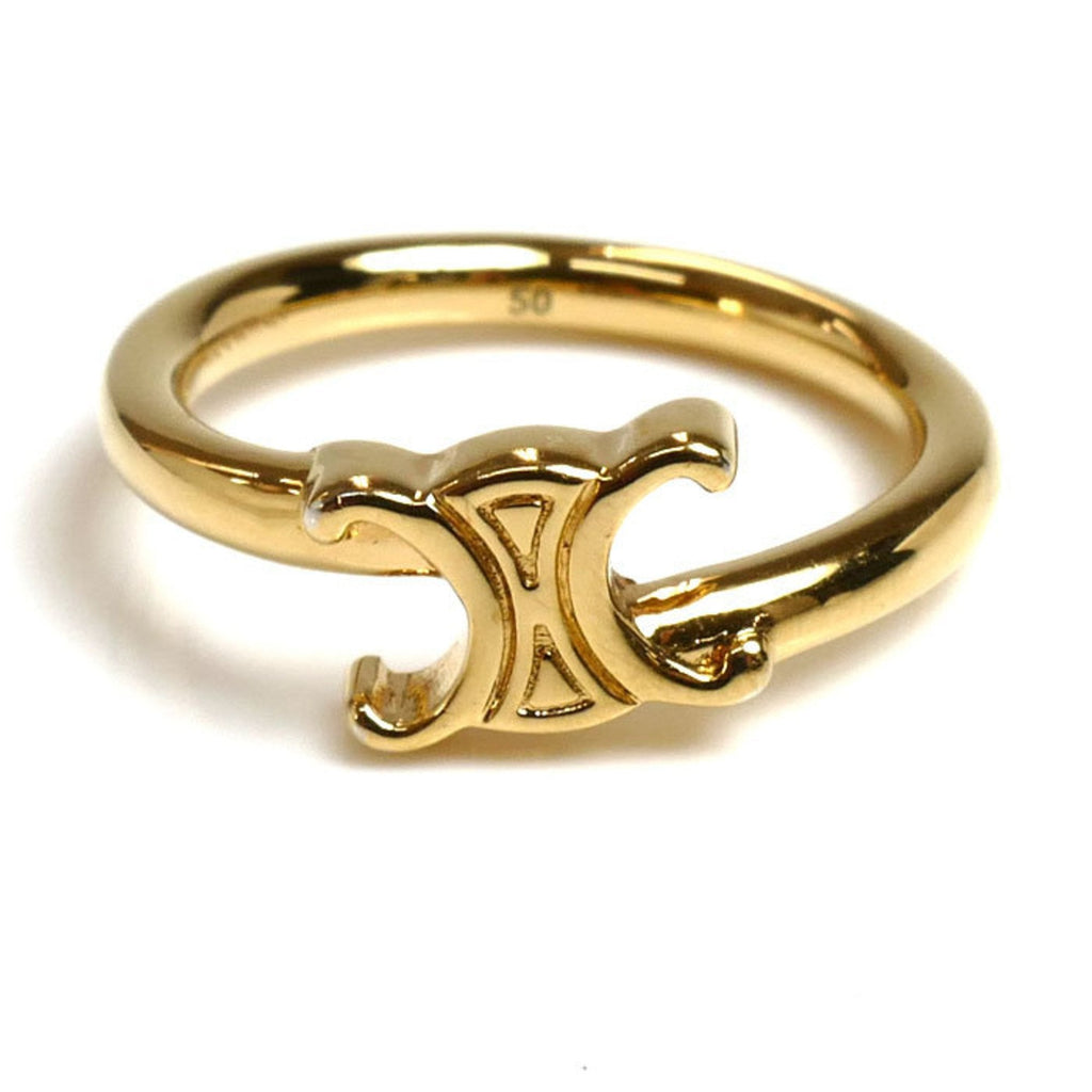 Triomphe Asymmetric Ring Brass