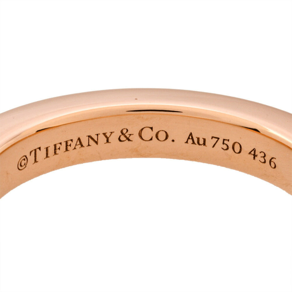 Ring 18K Rose Gold Small With Sapphire