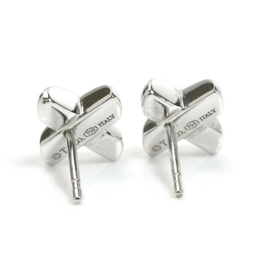 Earrings 18K White Gold