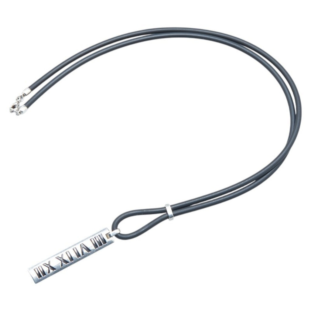 Atlas Pendant Necklace Sterling Silver